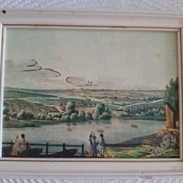 Krásne obrazy-brázky v ráme, pod sklom - 3