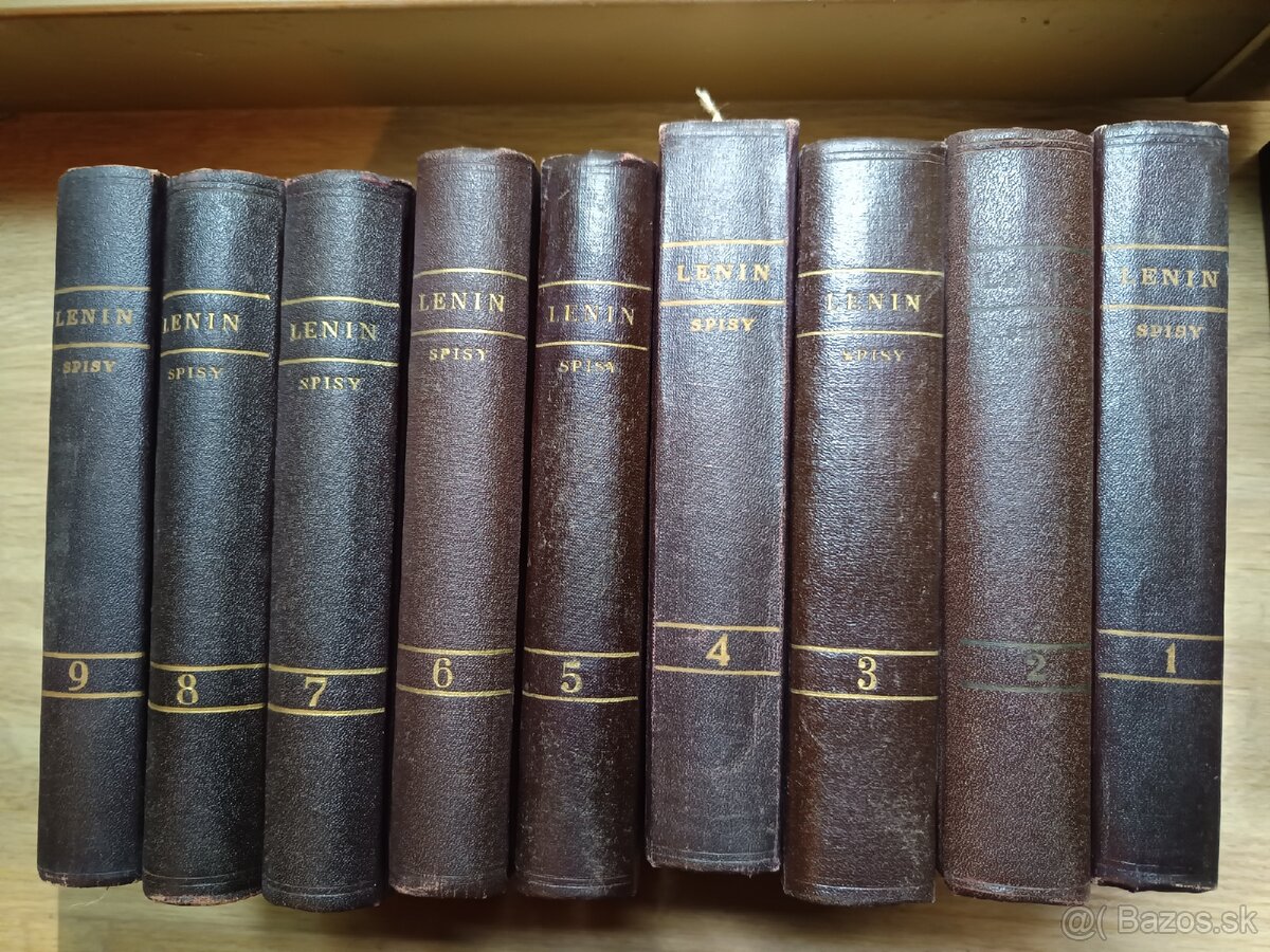 Predám knihy ,Lenin1,2,3 sú predane,Marx - 3