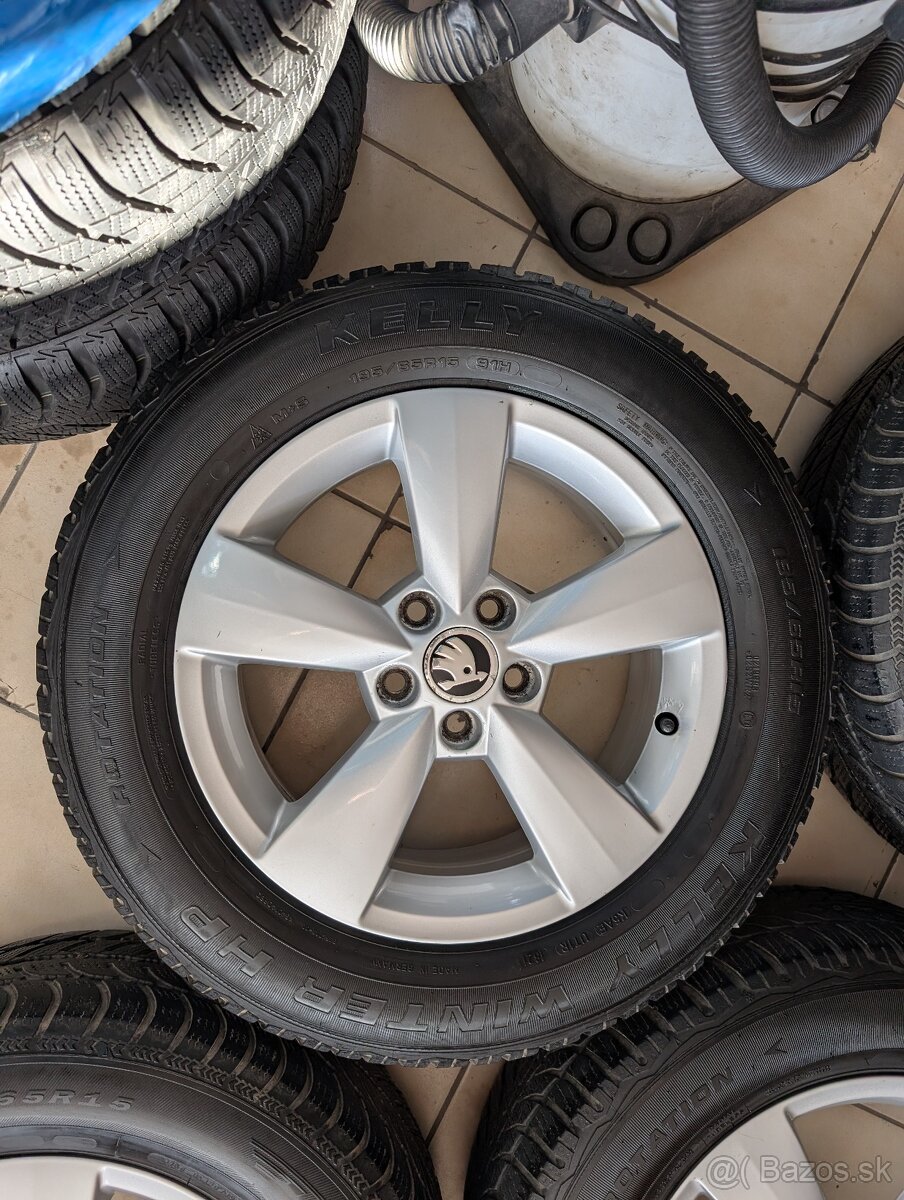 Kolesa 15 5x100 Skoda Fabia III - 3