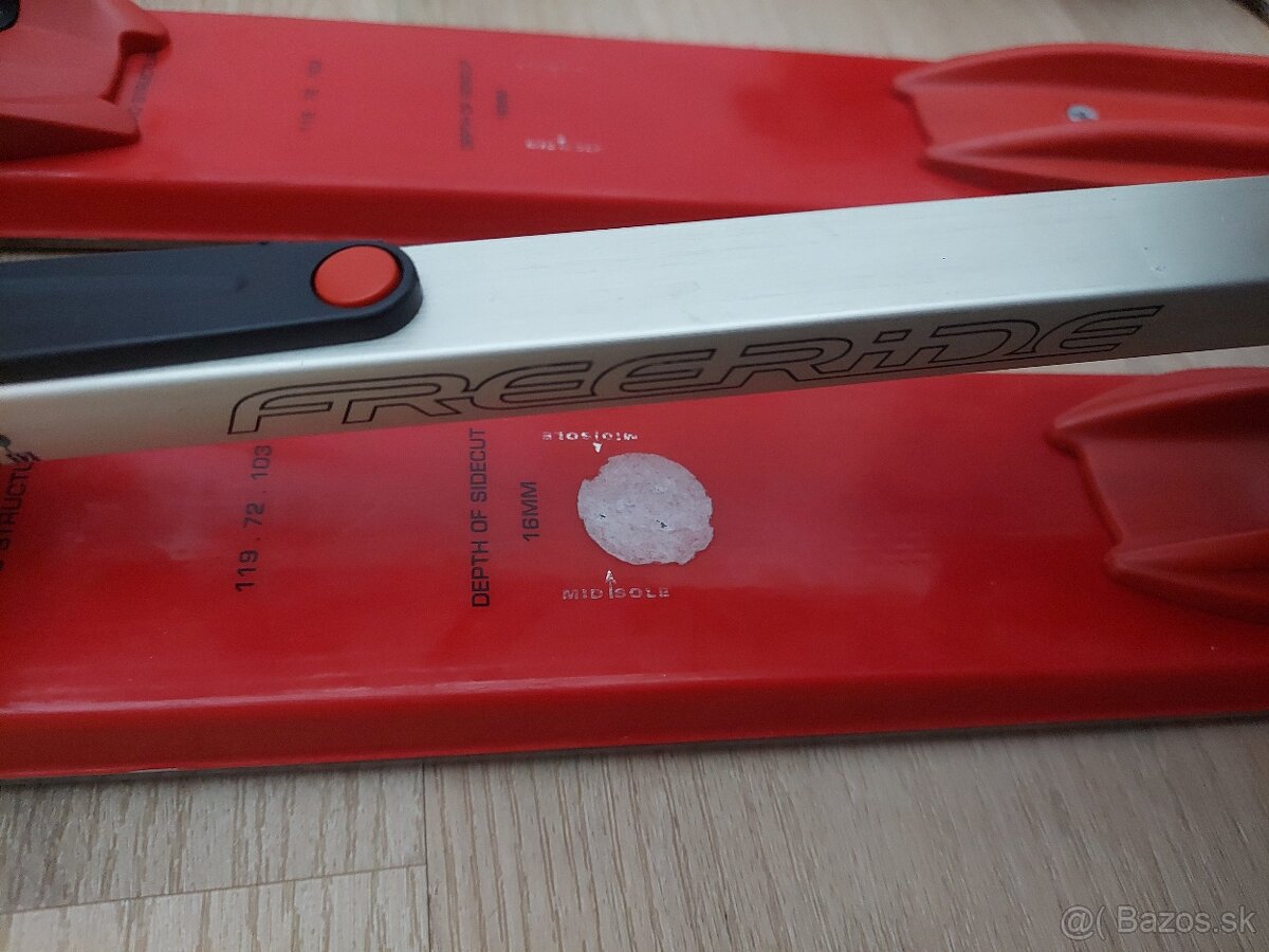 Skialp set lyže + pasy + lyžiarky - 3