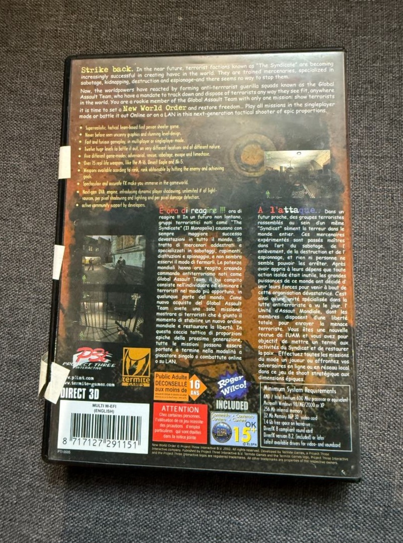 PC hra: New World Order – Counter Terrorism Combat - 3