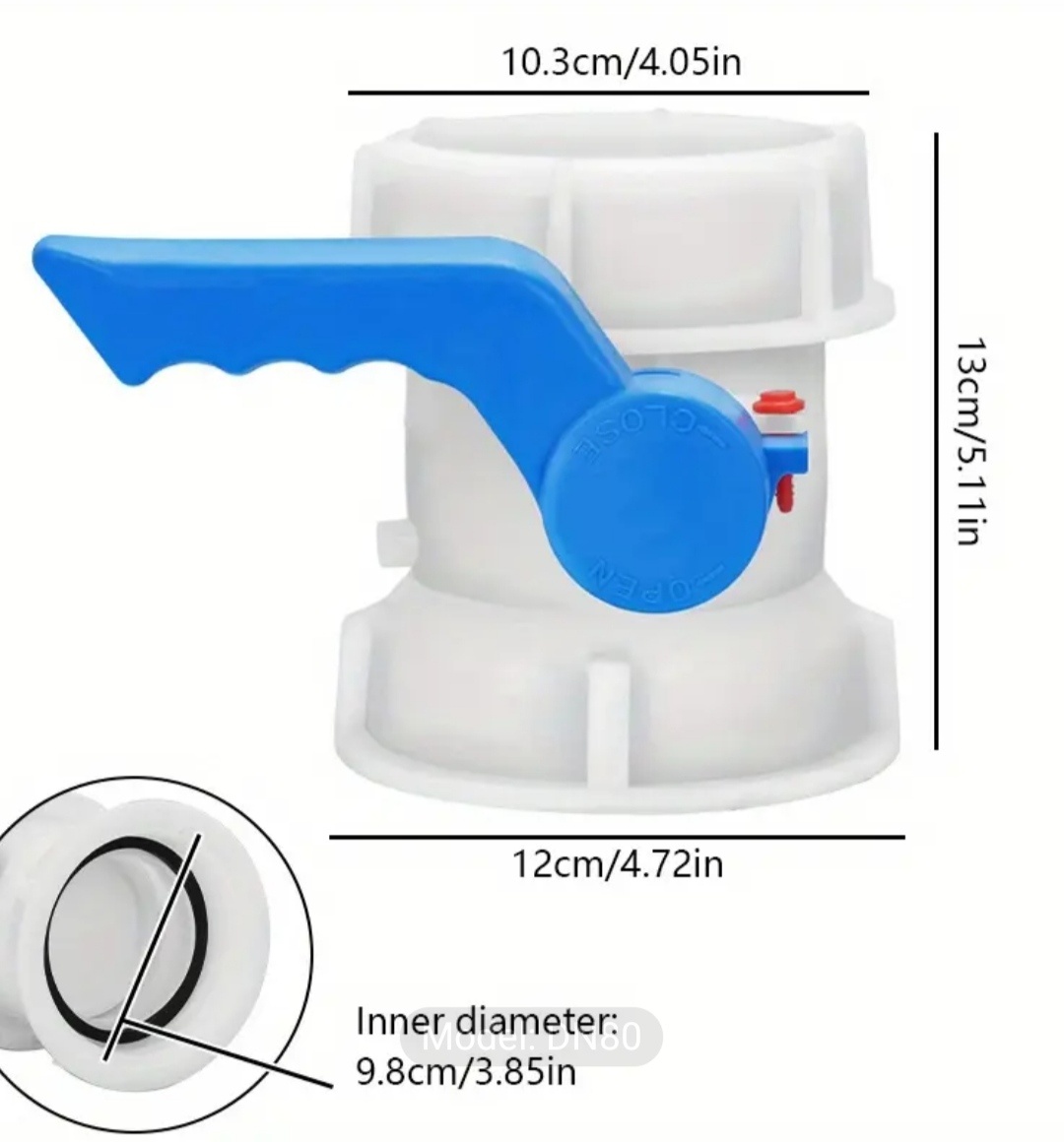 IBC ventil na nádrž 1000l./95 mm - 3