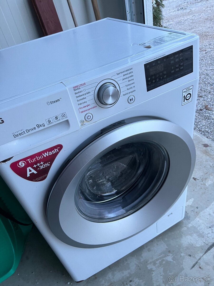 Pracka LG-9kg pradla - 3