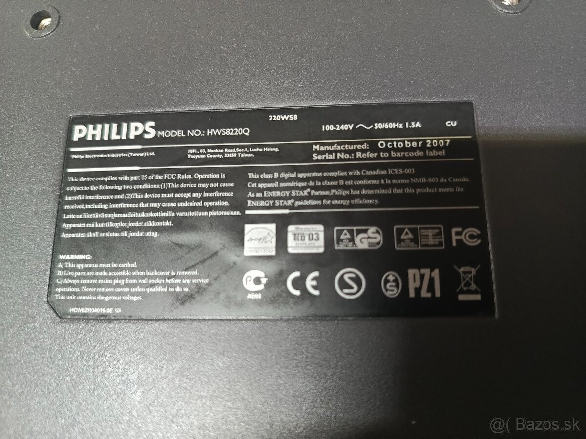 Monitor Philips 220 WS - 3