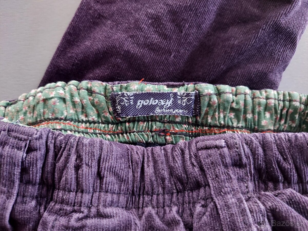 zateplené nohavice (128 cm) - 3