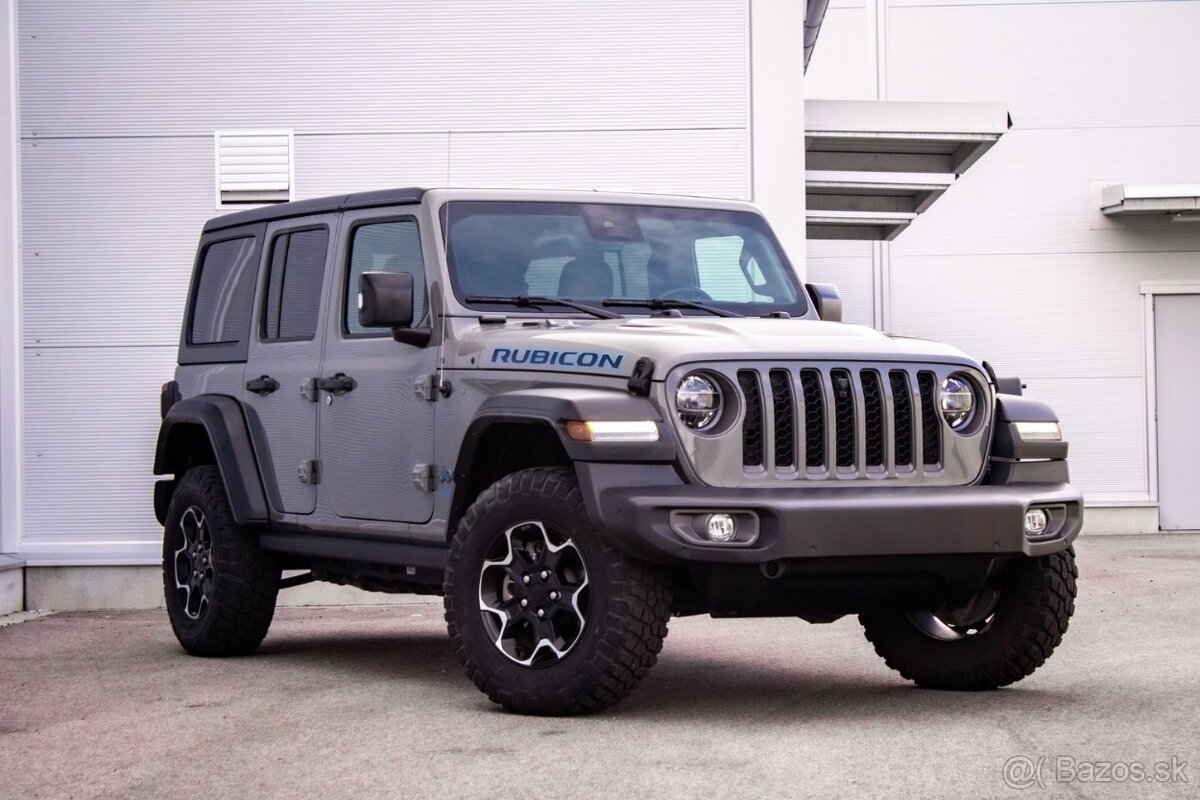 Jeep Wrangler 2.0 PHEV Rubicon 4xe A/T - 1.majiteľ