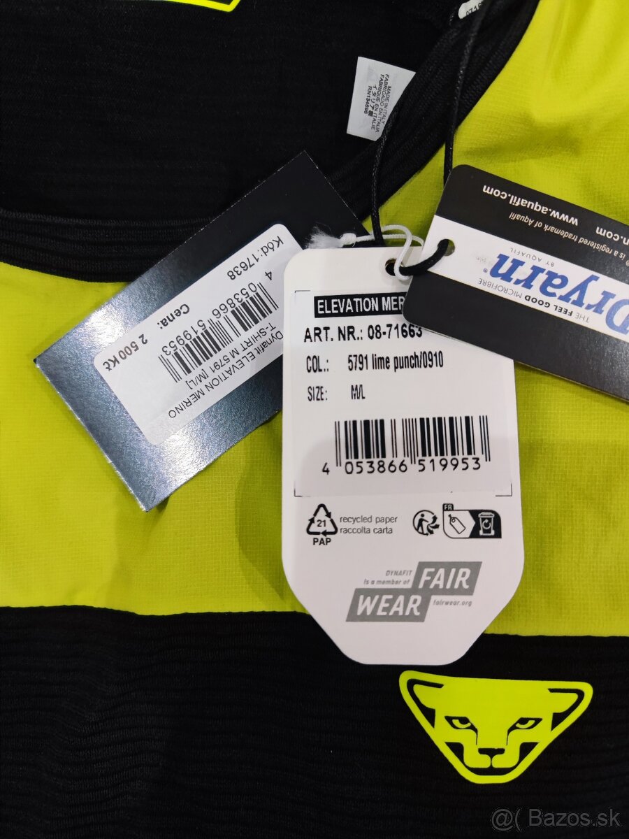 Dynafit merino funkčné tričko M - 3