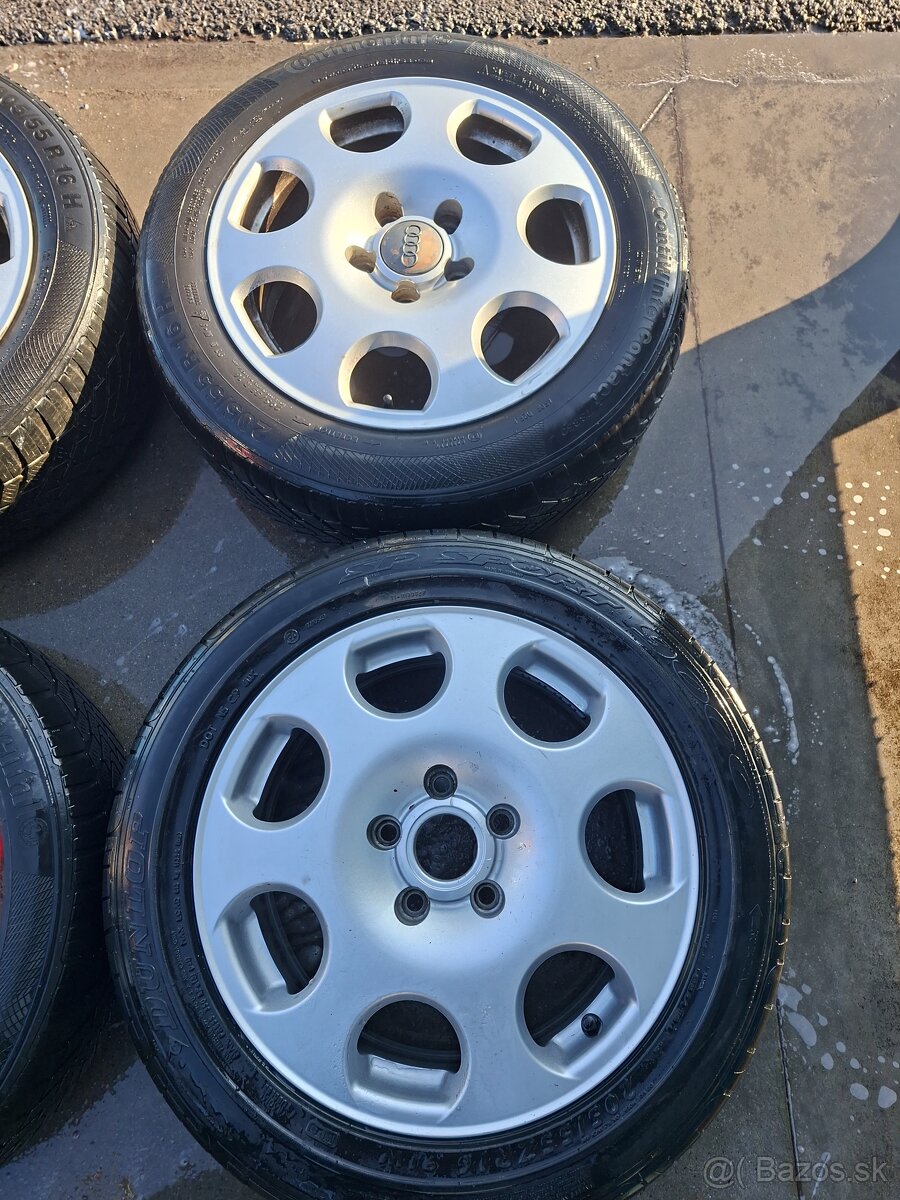 Predám disky Audi 5x100 R16 - 3