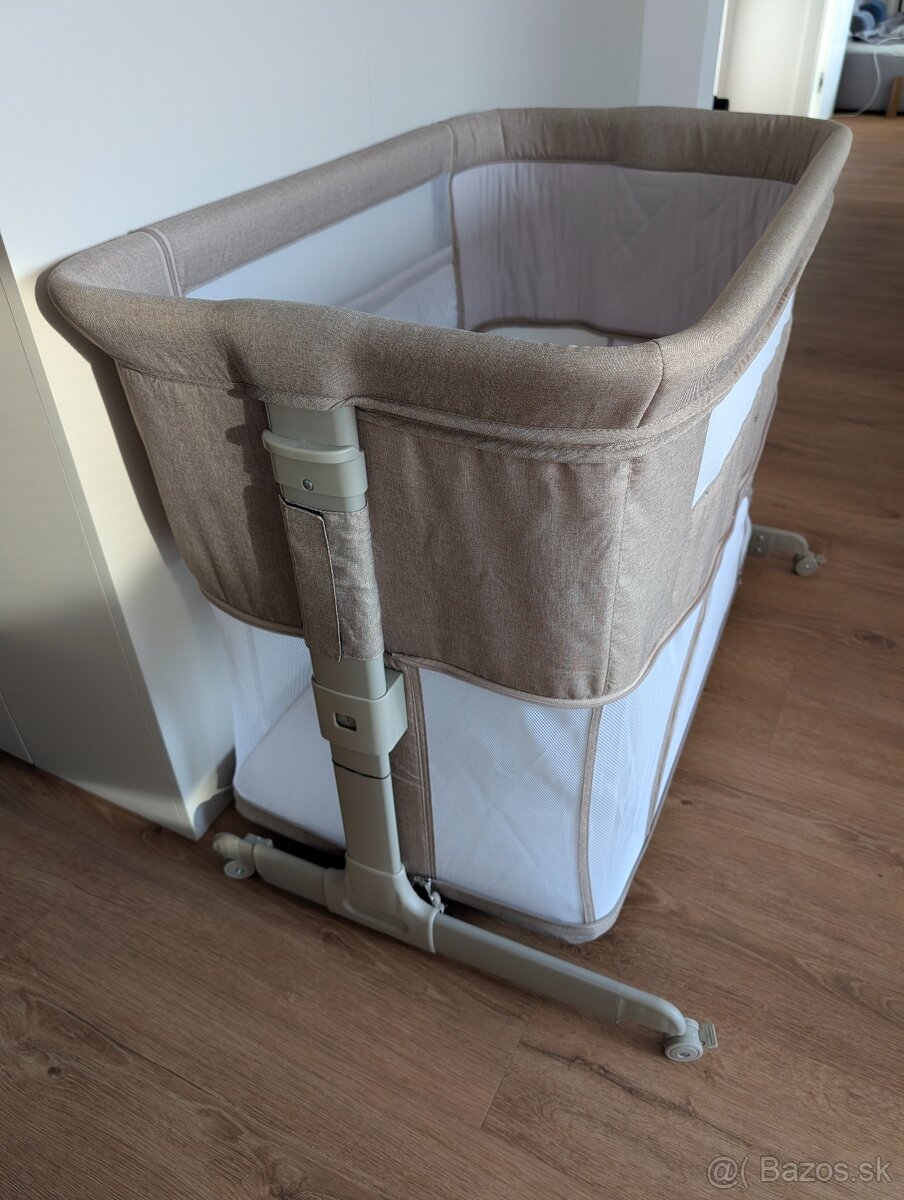 Cestovná postieľka Espiro Cloud beige / béžová - 3