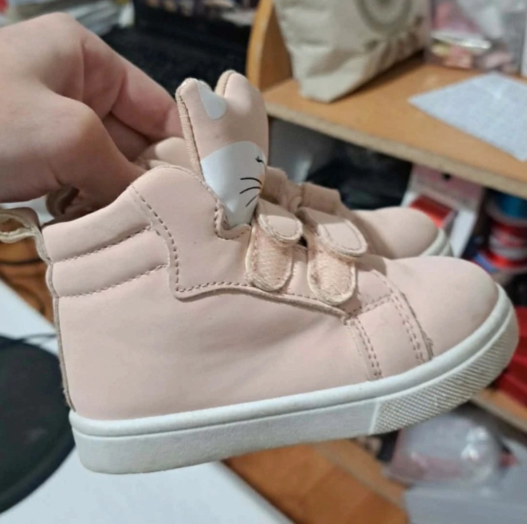 Dievčenské tenisky na suchý zips - 3