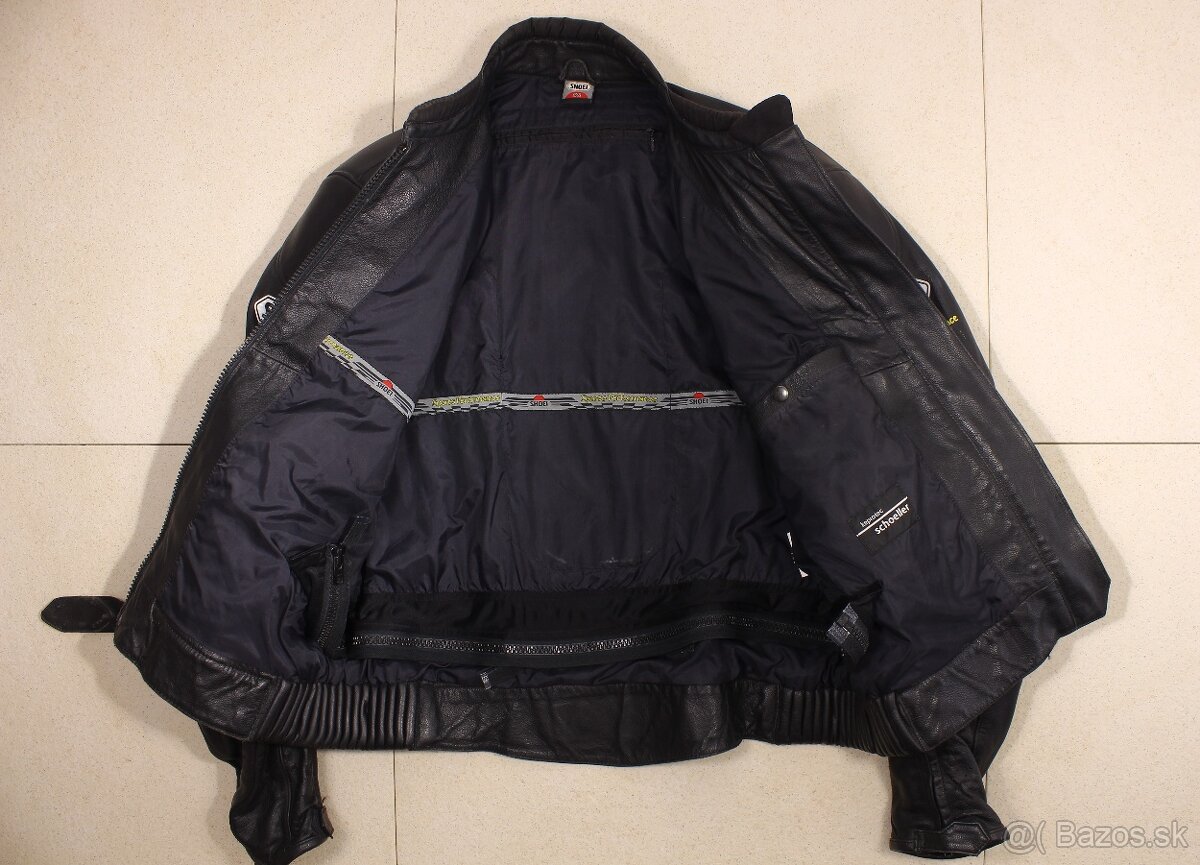 Pánská kožená moto bunda Shoei velikost 58 (XL) - 3