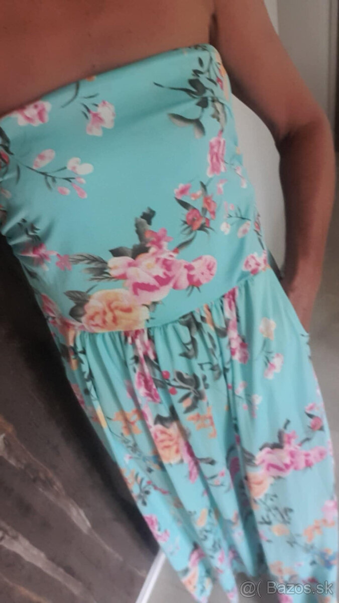 Nádherné dlhé šaty nove, nenosené - 3