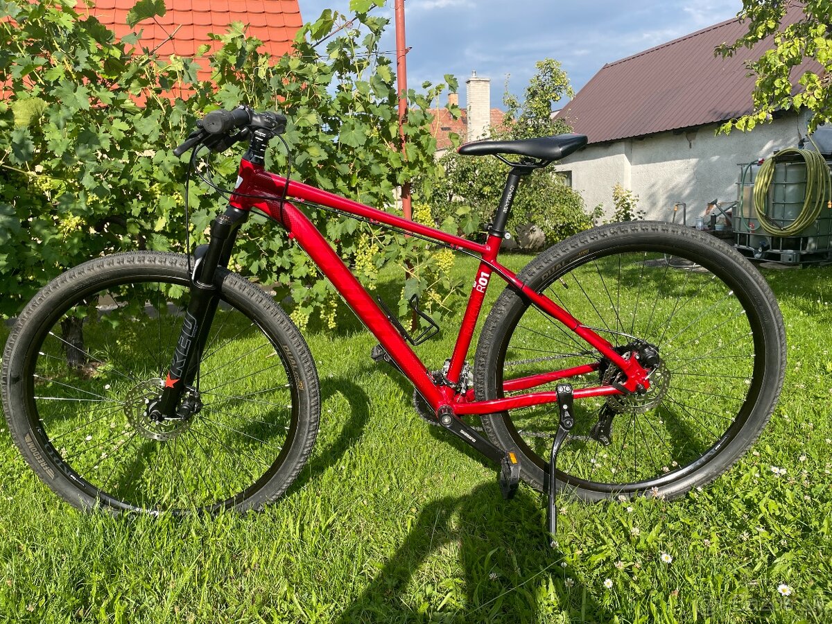Bicykel Dema Ravena 1.0 červený - 3