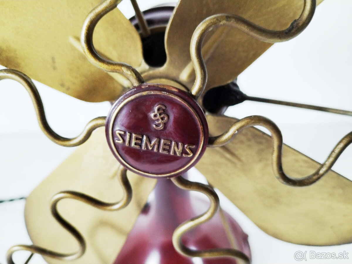 starožitný ventilátor Siemens - 3