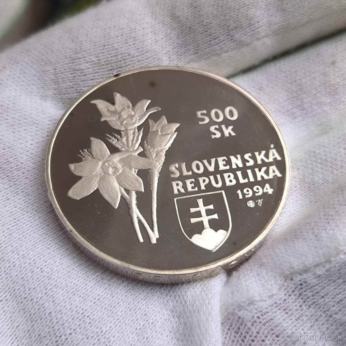 Strieborná minca 500 korún Slovenský Ráj PROOF - 3