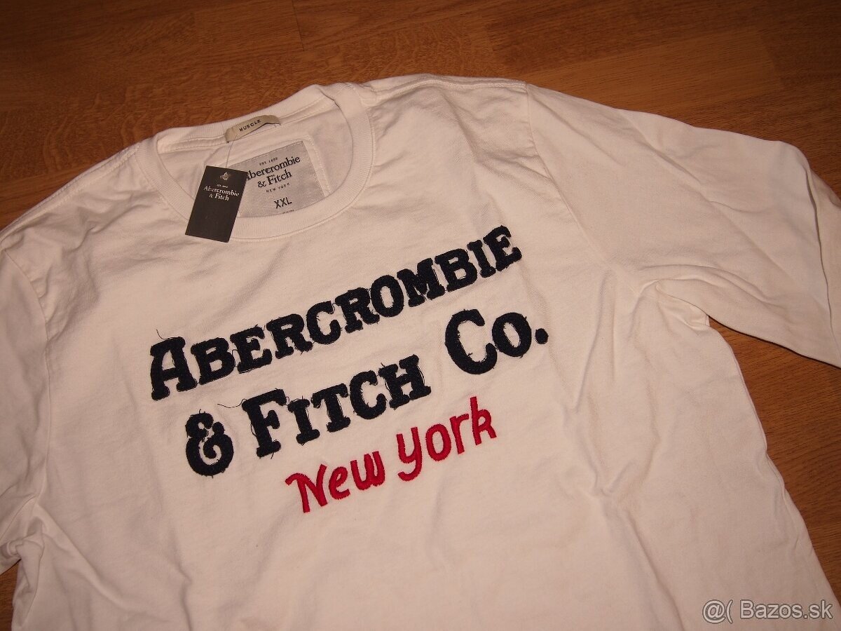 Abercrombie & fitch pánske tričko s dlhým rukávom - 3