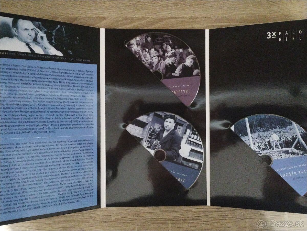 DVD kolekciu filmov 3x Paľo Bielik - 3