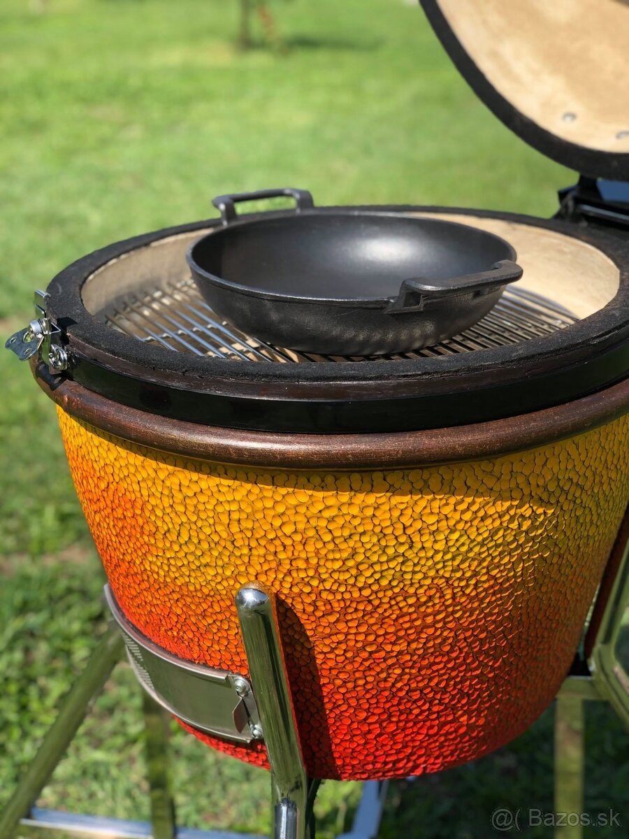 NOVÝ - Keramický grill Mr. Egg - Hammered - 3