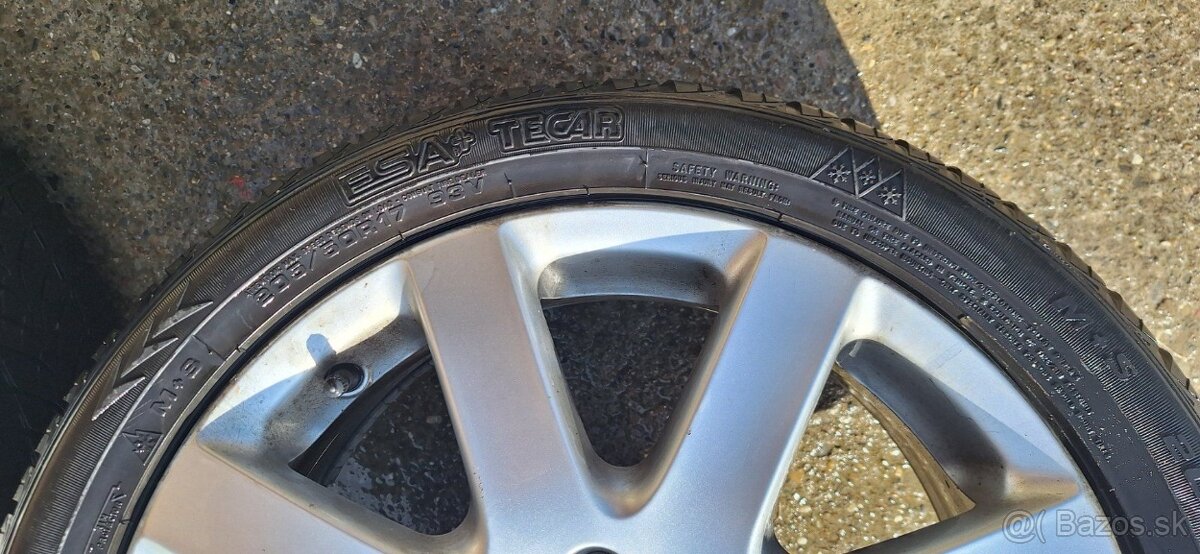 Zimna sada VW 5x112 205/50 R17 - 3