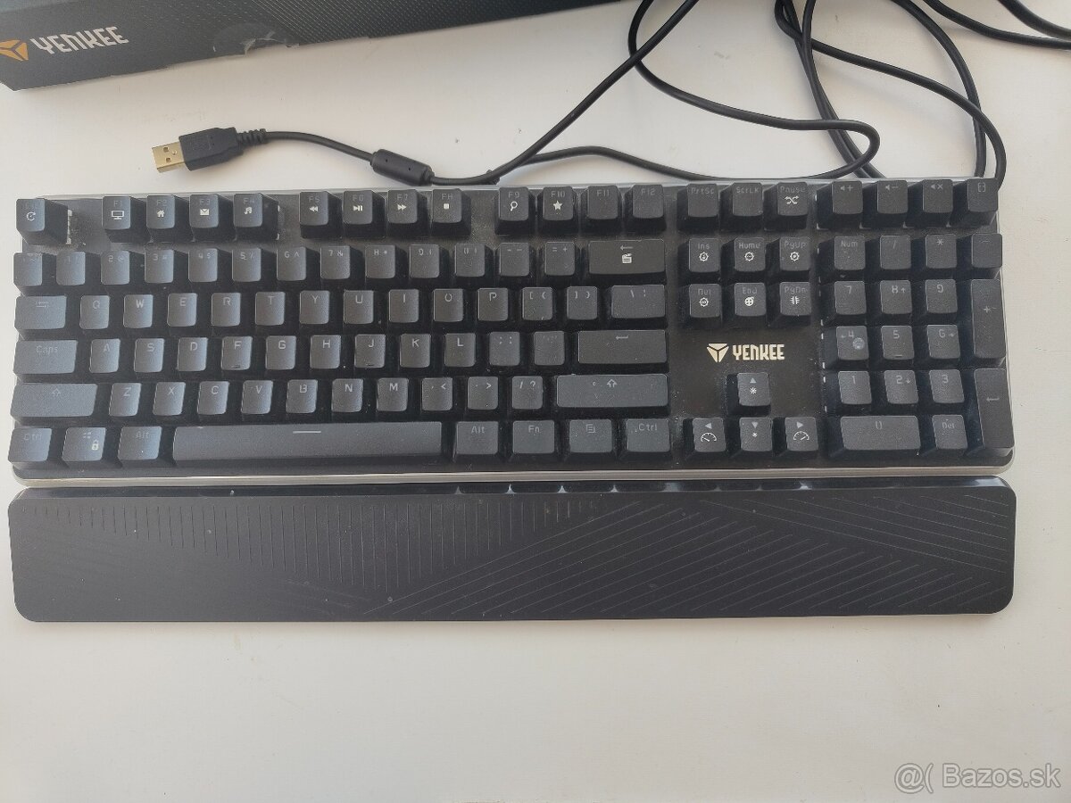 Predám klávesnicu YENKEE YKB 3400 Panzer US - 3