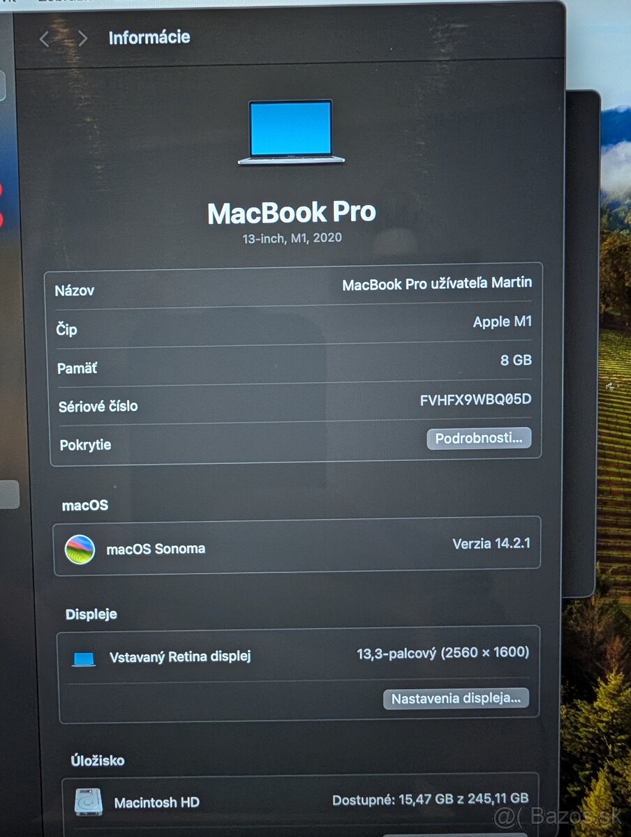 Macbook Pro M1 - 3