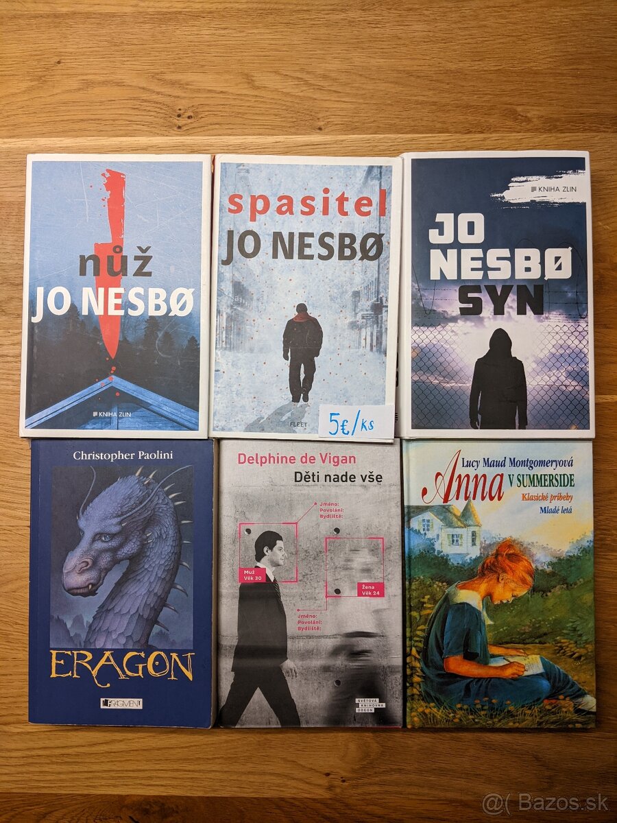 Rôzne knihy 3 €, 4€, 5€, 6€, 8€ - 3