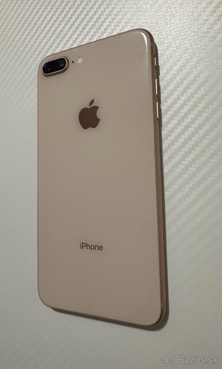 iPhone 8 Plus 64 GB, Zlatý + Obal + Kryt + Držiak do auta - 3