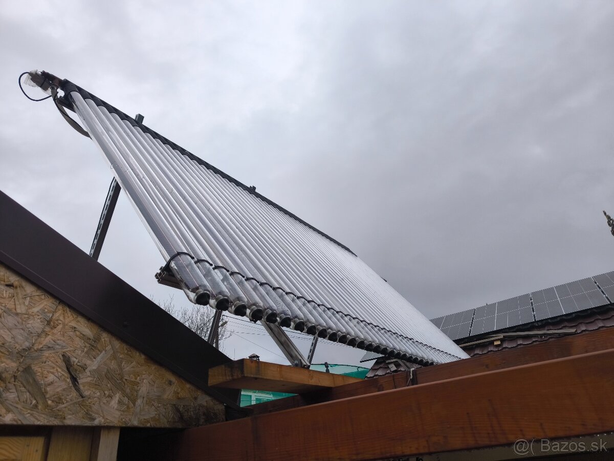 Solárny trubicovy ohev bazéna - 3