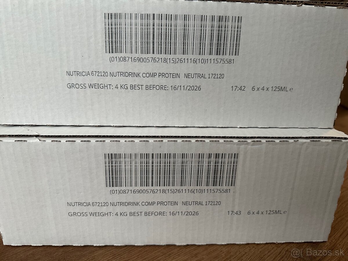 Nutridrink compact proteín - NEUTRÁL - 3