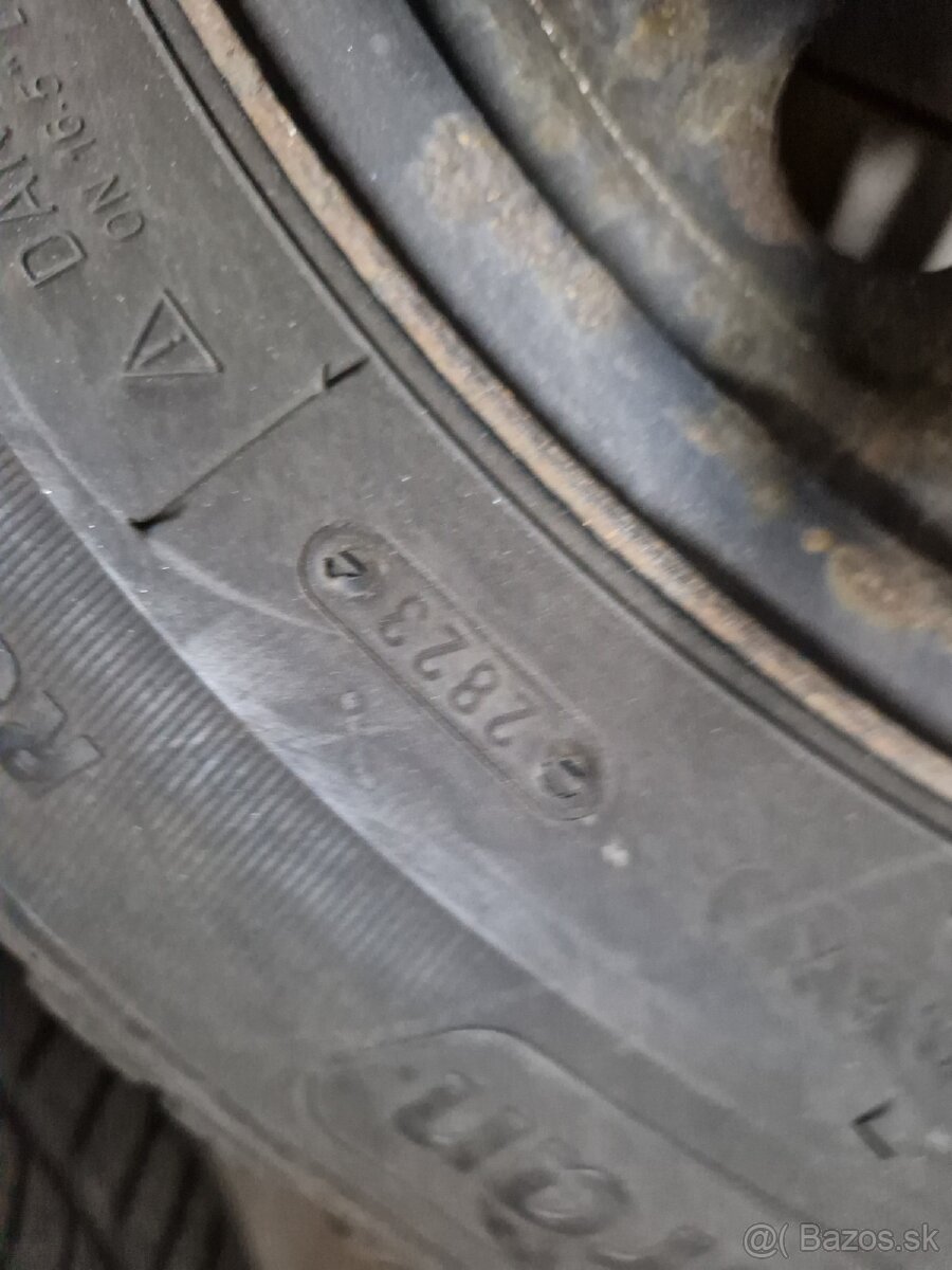 Disky 5x108 R16 obuté zimné pneumatiky 215/60R16 - 3