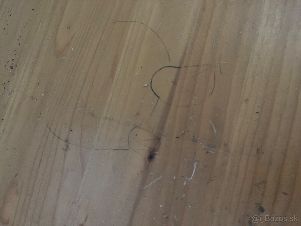 Pisaci stolik masivny - 3