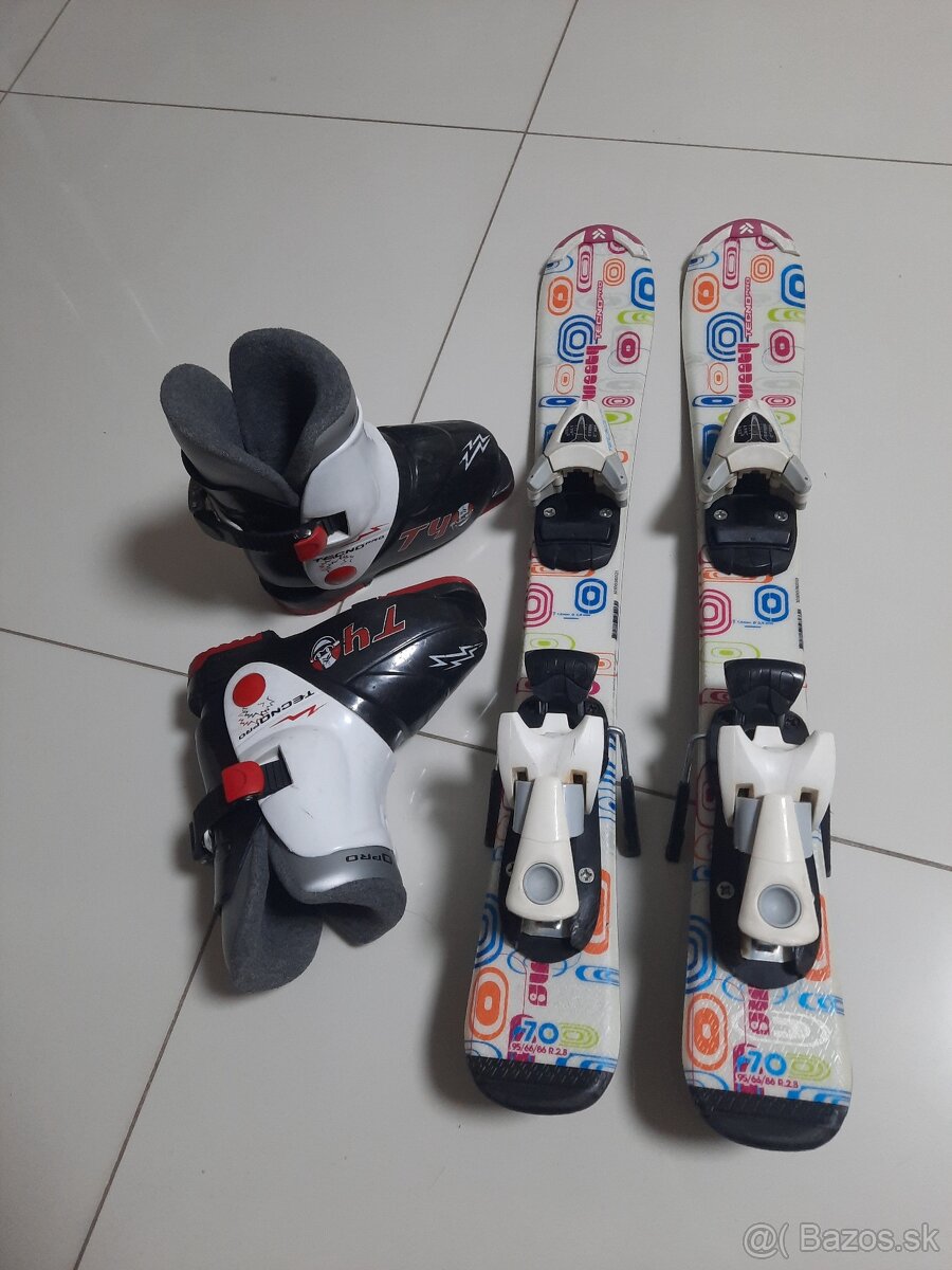 Detské curvingové lyže a lyžiarky Tecno pro - 3