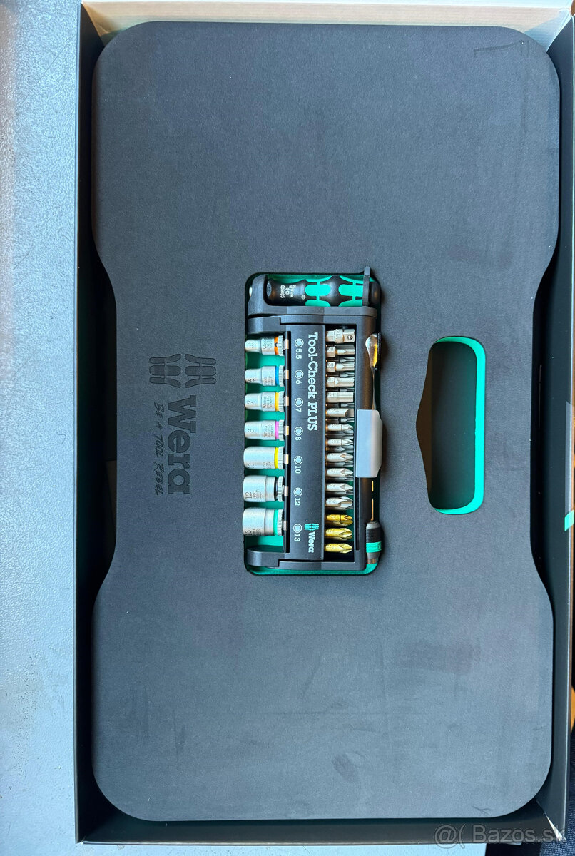 Wera náradie 1/4" Tool-Check Plus + podložka pod kolená Wer - 3