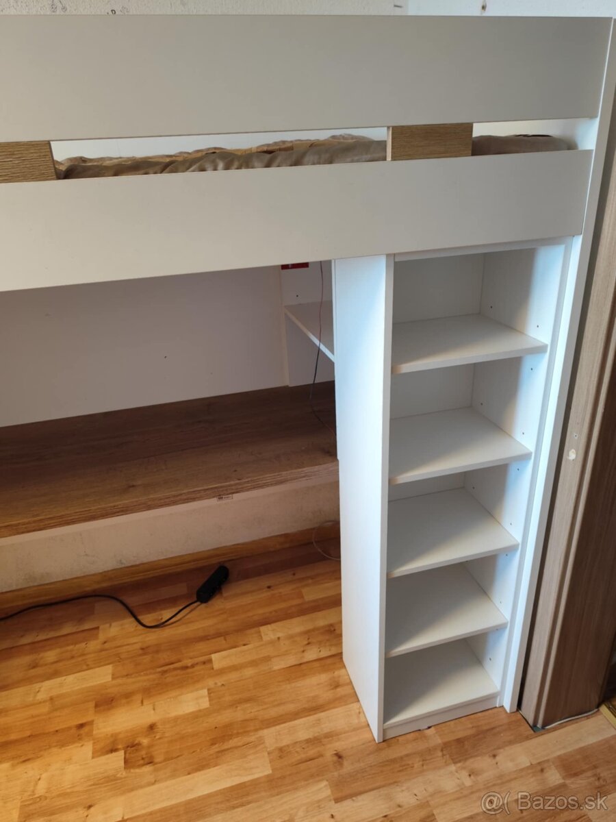 Poschodová posteľ so stolom - 3