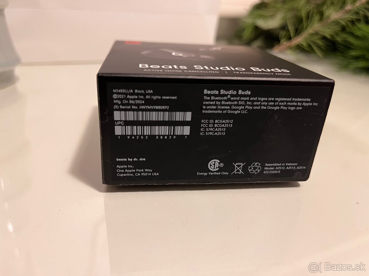 APPLE BEATS BUDS slúchadla -active noise cancellling - 3