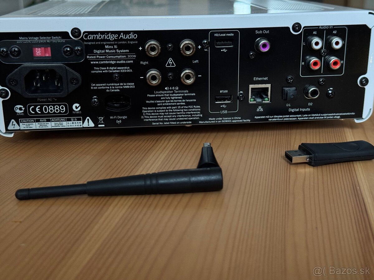 Cambridge Audio Minx Xi Zosilňovač s BT a inet rádiom - 3