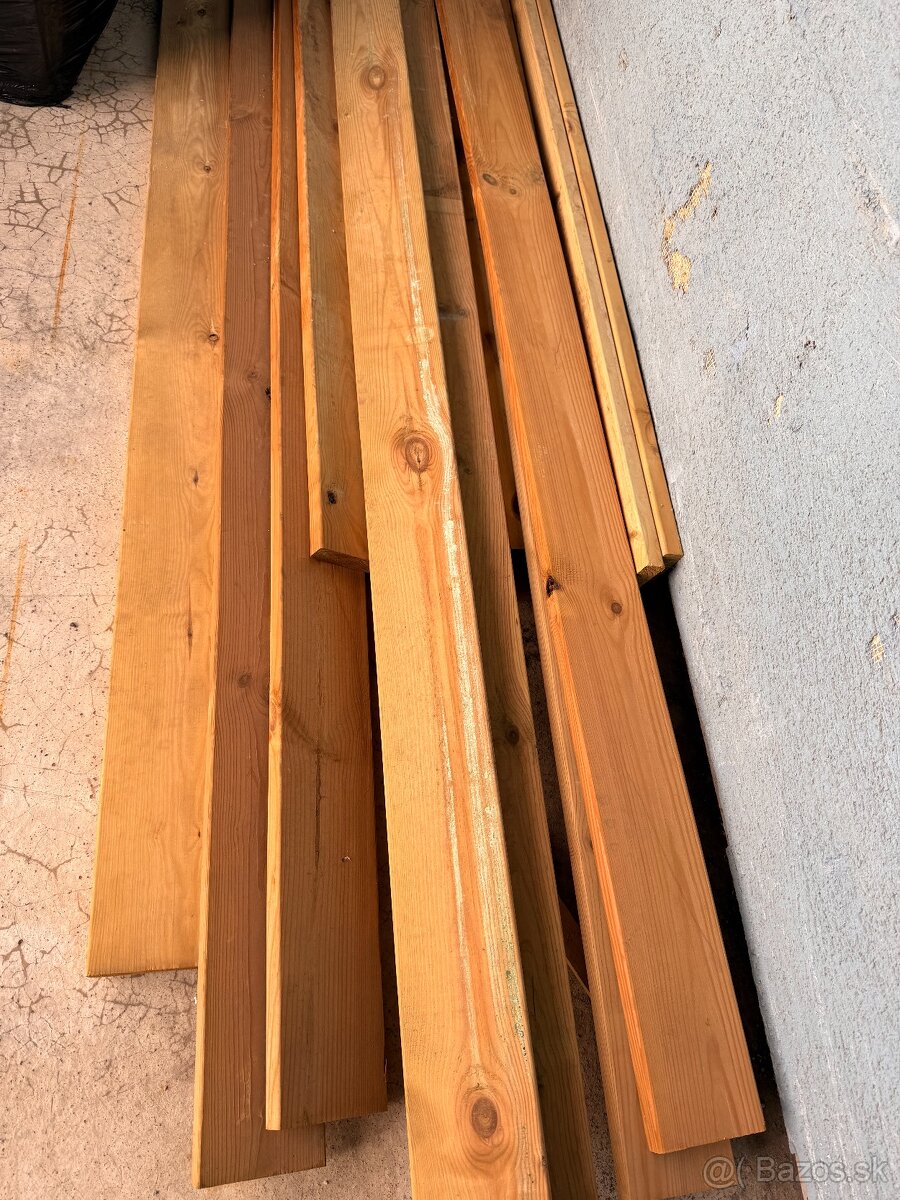 Terasové dosky z červeného smreku 15€/m2 - 3