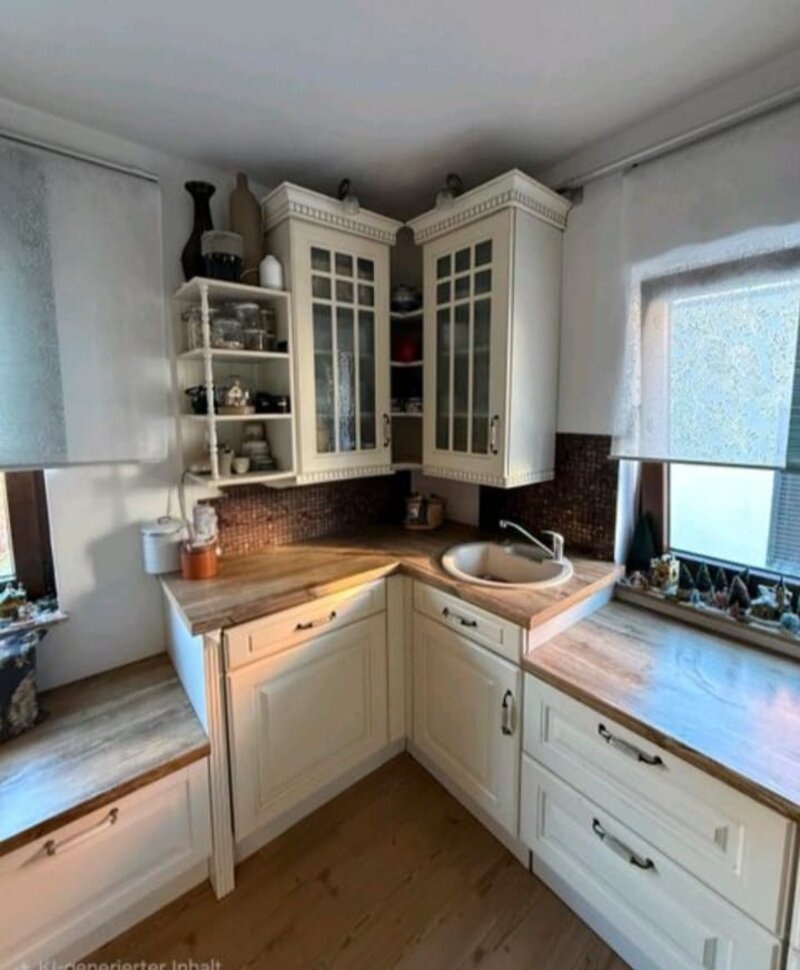 Venkovská kuchyně s lavicí a spotřebiči,5861 - 3