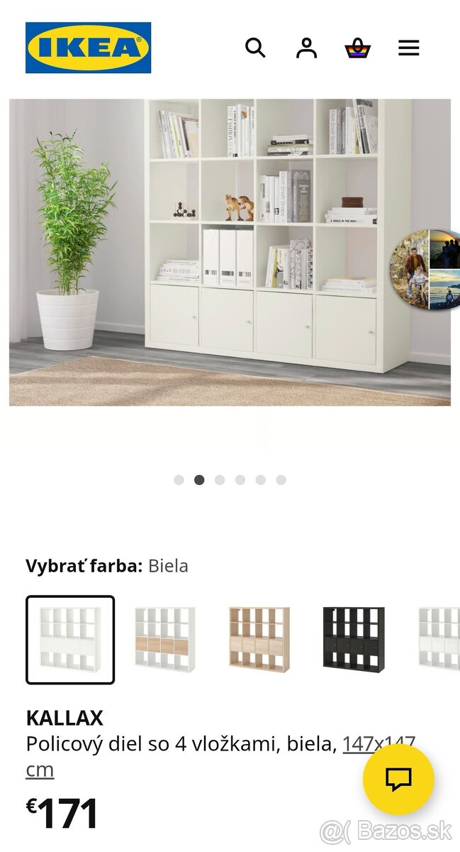 Kallax Ikea 4x4 - 3