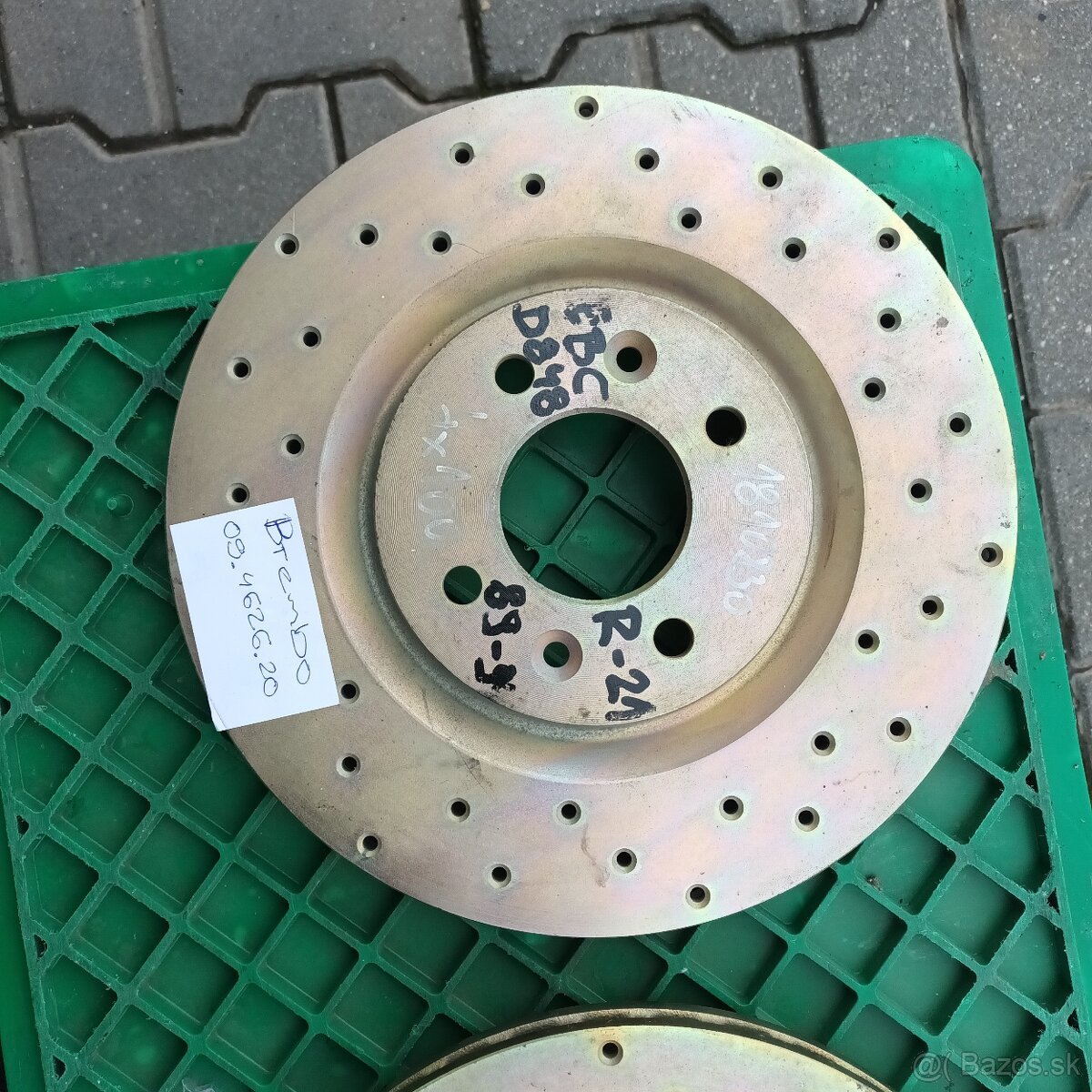 Predám velké predné brzdové kotuče 285mm-4x100 - 3