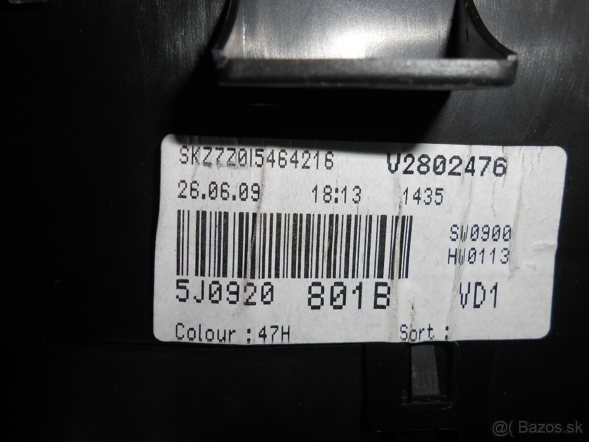 Budiky Škoda Fabia II / Škoda Roomster / benzin aj diesel / - 3