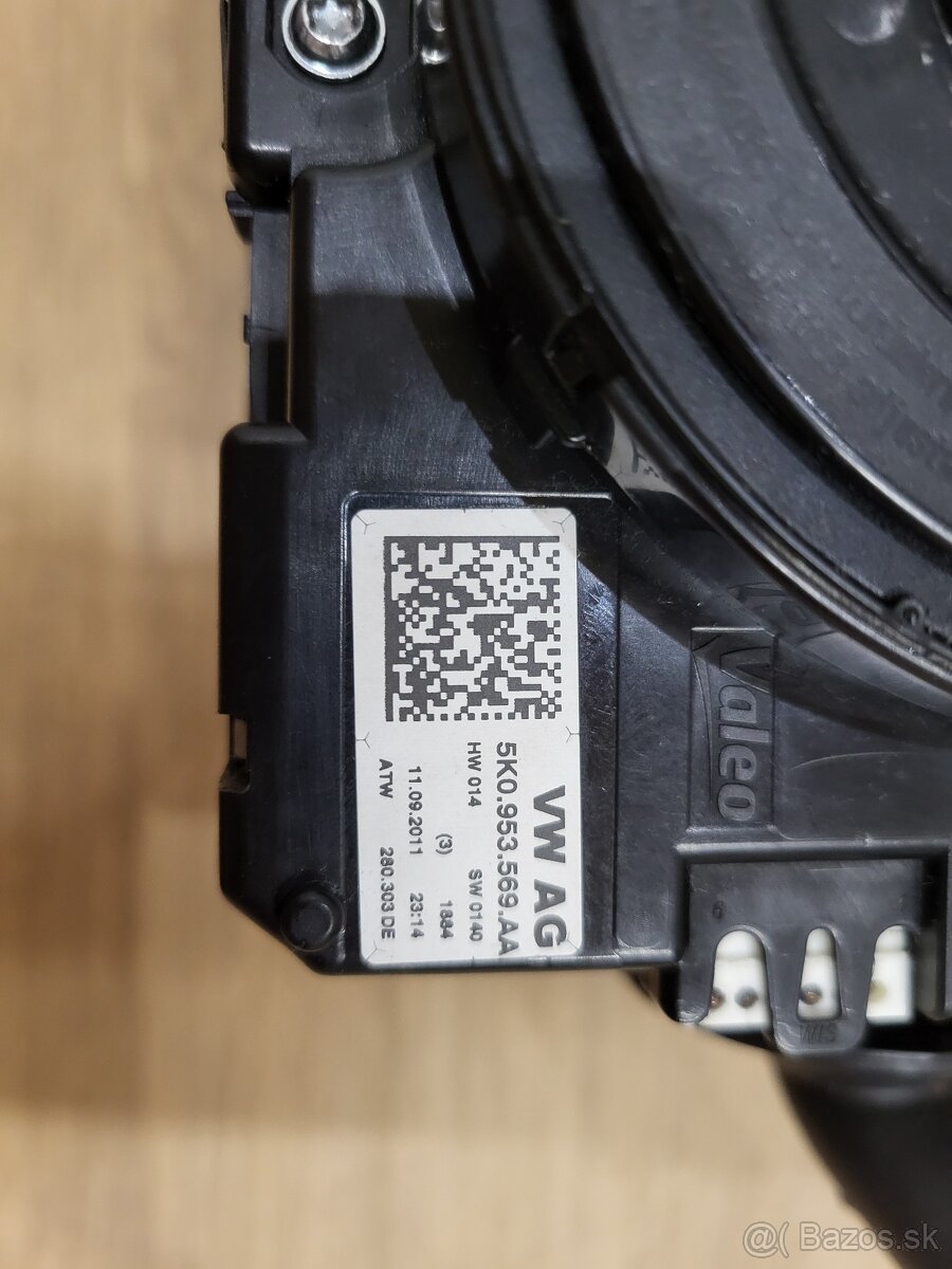 Predam Podvolantovu Jednotka VW s packami 5K0.953.569.AA - 3