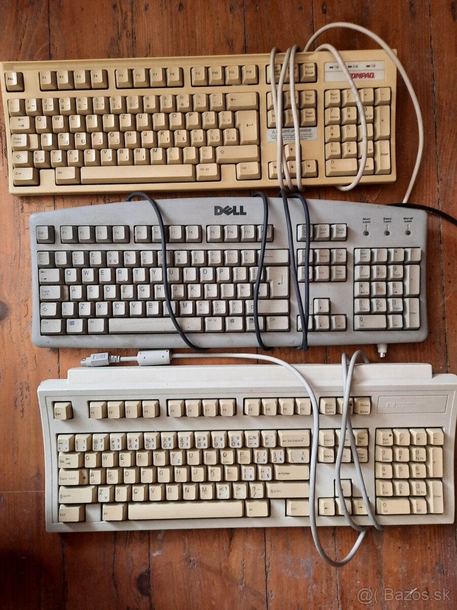 Stare klavesnice PS2 a DIN - 3