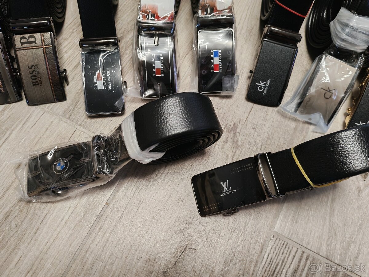 Úplne nový opasok Hugo boss, BMW, Calvin Klein - 3