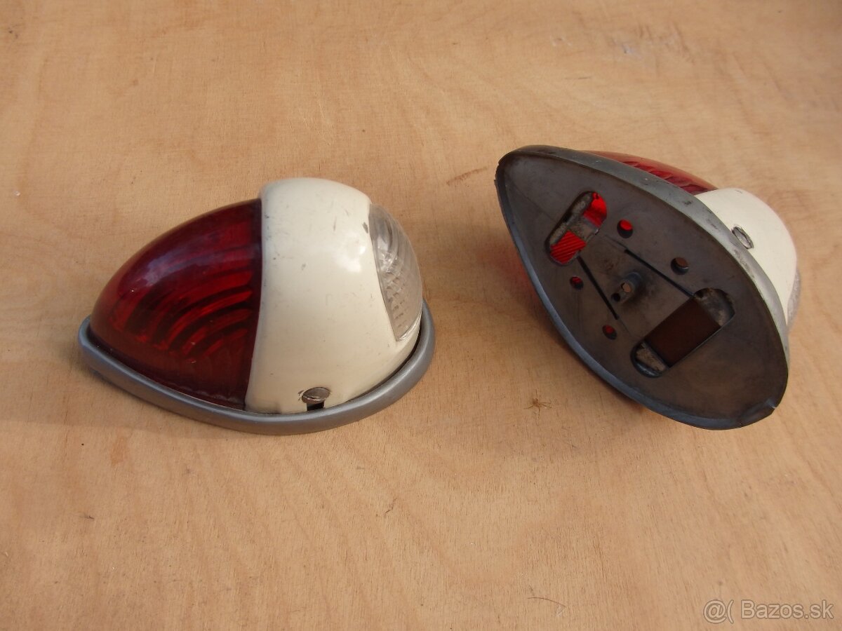 Renault 4CV,Duphene nepoužité parkovacie - pozičné svetielka - 3