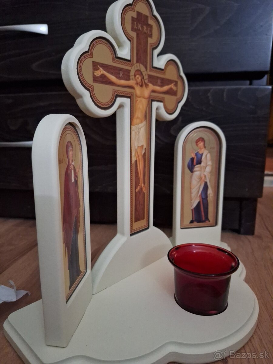 Golgota,svietnik,ikonostas - 3