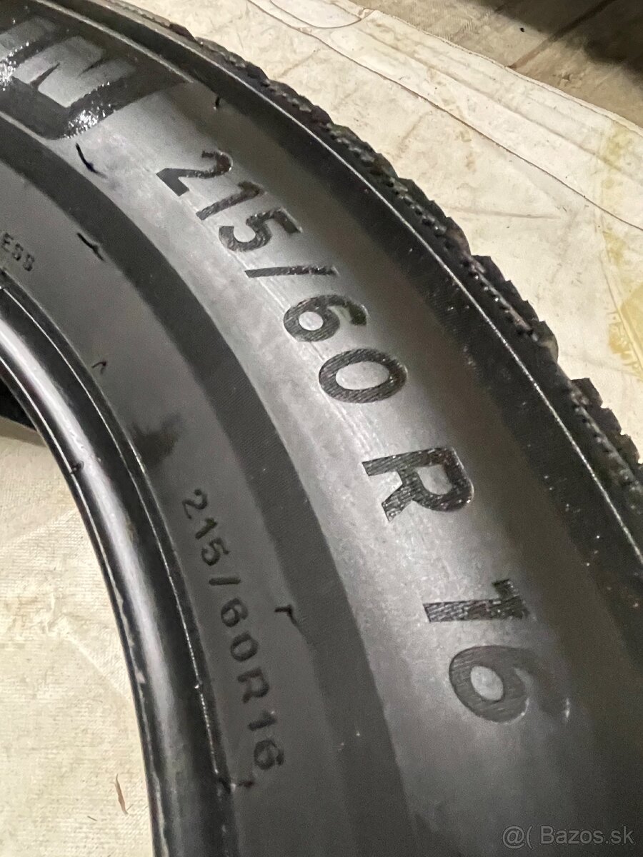 Michelin 215/60 R16 zimné - 3