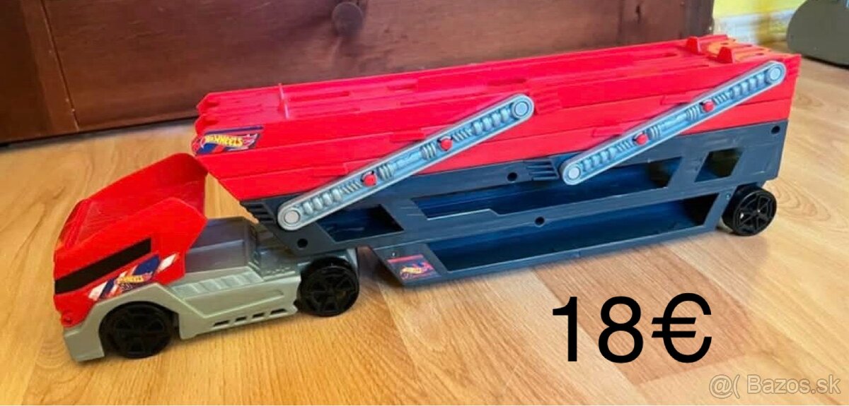 Hračky-Hot Wheels,McQueen,Dinosaury - 3