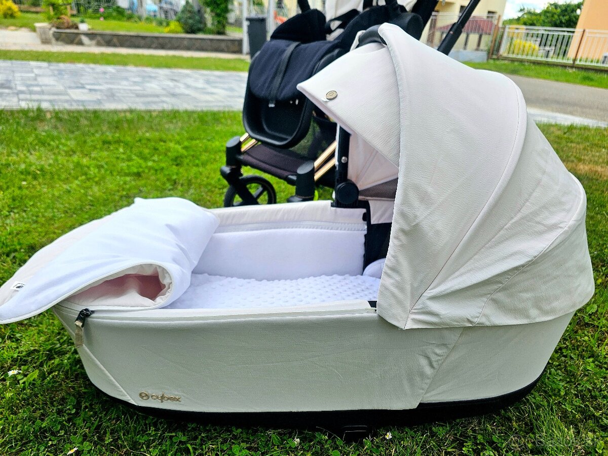 Cybex priam platinum 4.0 , off white - 3