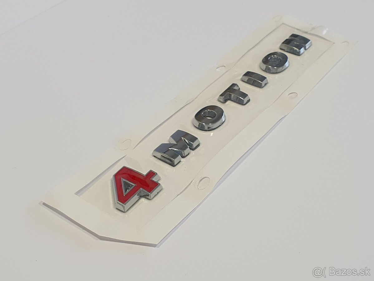 Nápis 4 MOTION pre Volkswagen 16x2 cm - 3
